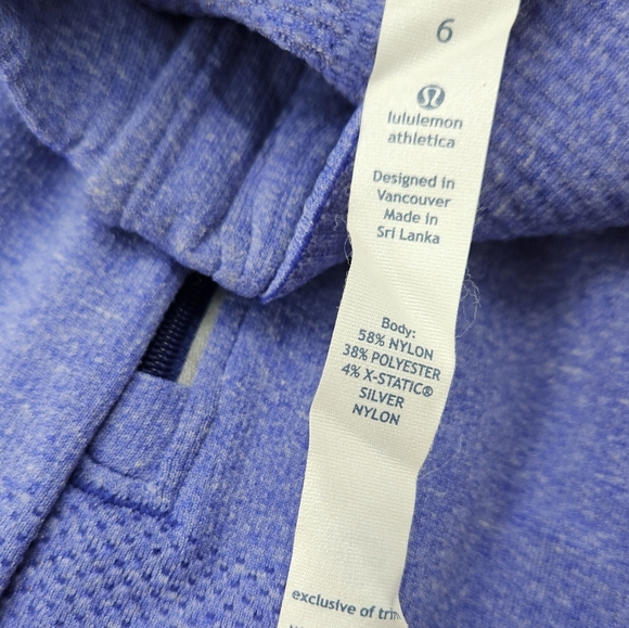 Lululemon Swiftly Tech 1/2 Zip Long Sleeve Top Heathered Purple Blue - Picture 7 of 11